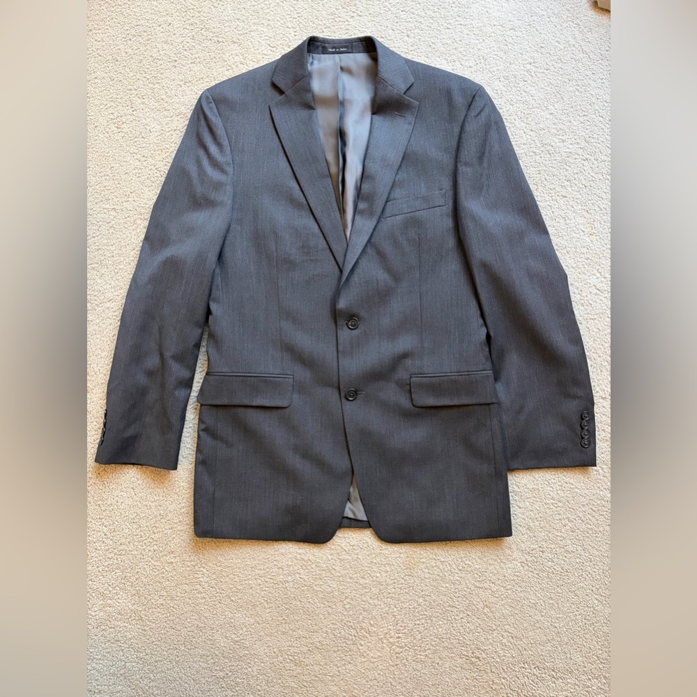 Calvin Klein Suit.  Jacket 40L, Pants 34x32